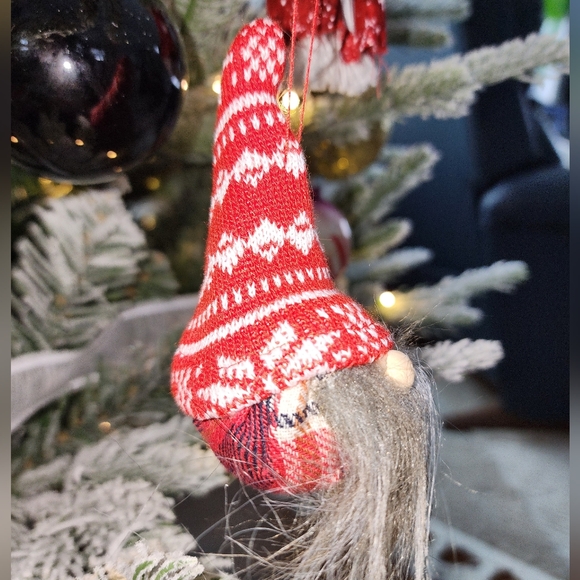 Christmas Gnomes Ornaments Set of 6 - Picture 5 of 7